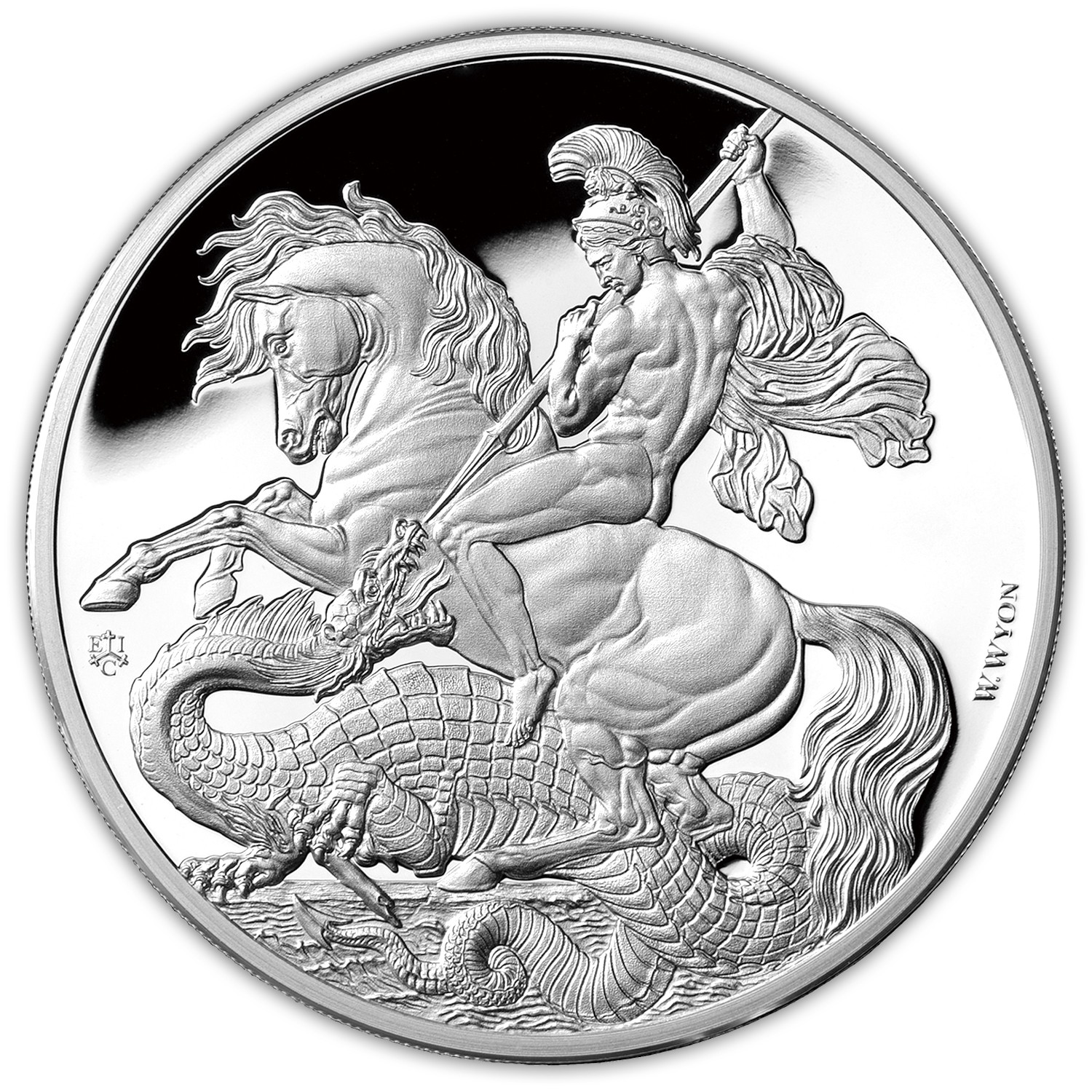 2024 St George and the Dragon 1oz Silver Coin - From $41.80