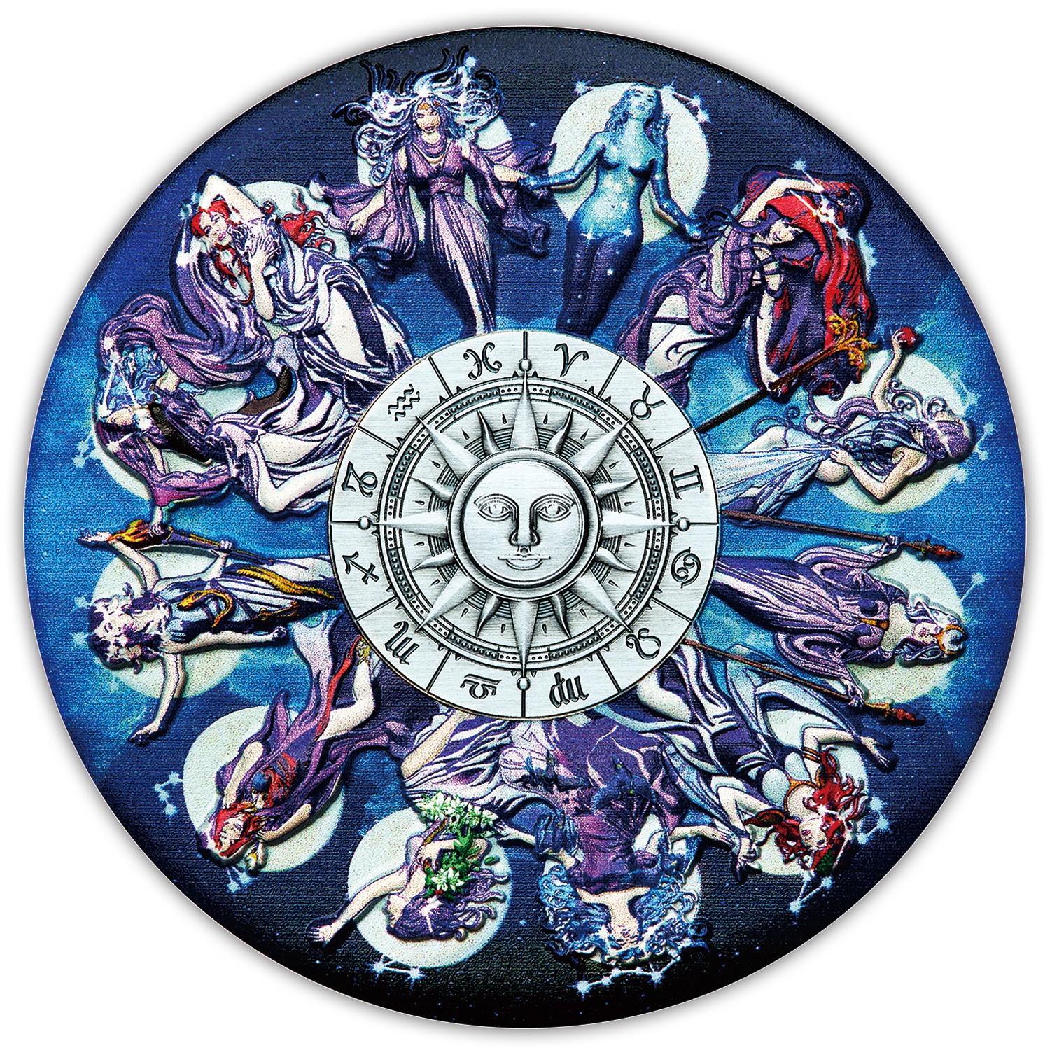 Amazon.com: Year of Dragon Gold Silver Coin Twelve Zodiac