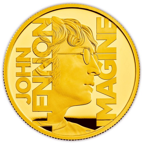 2025 UK Music Legends - John Lennon 1oz Gold Proof Coin - ICL